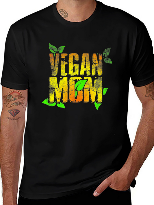 Vegan Mom Graphic T-Shirt - Stylish & Comfortable