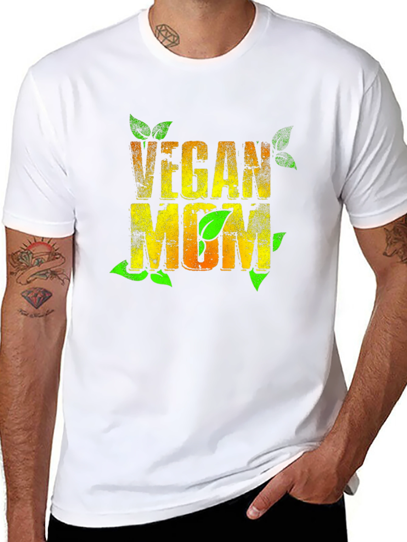 Vegan Mom Graphic T-Shirt - Stylish & Comfortable