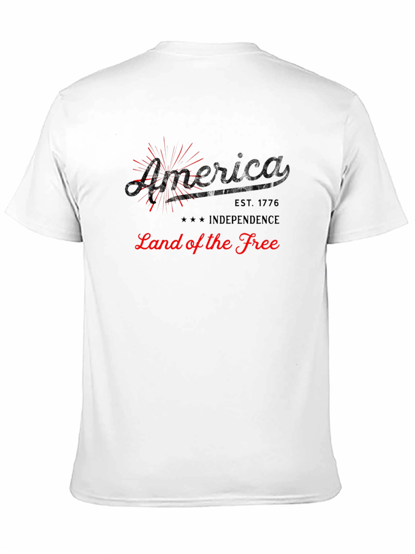 America Land of the Free Graphic Tee