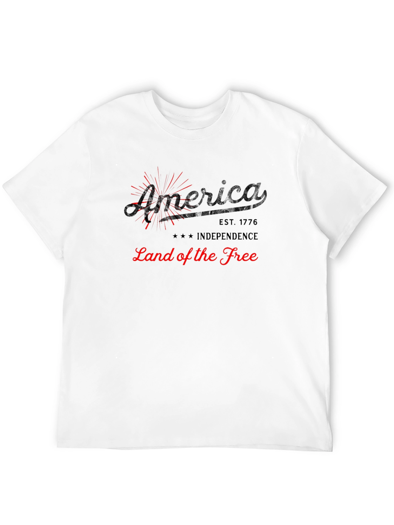 America Land of the Free Graphic Tee