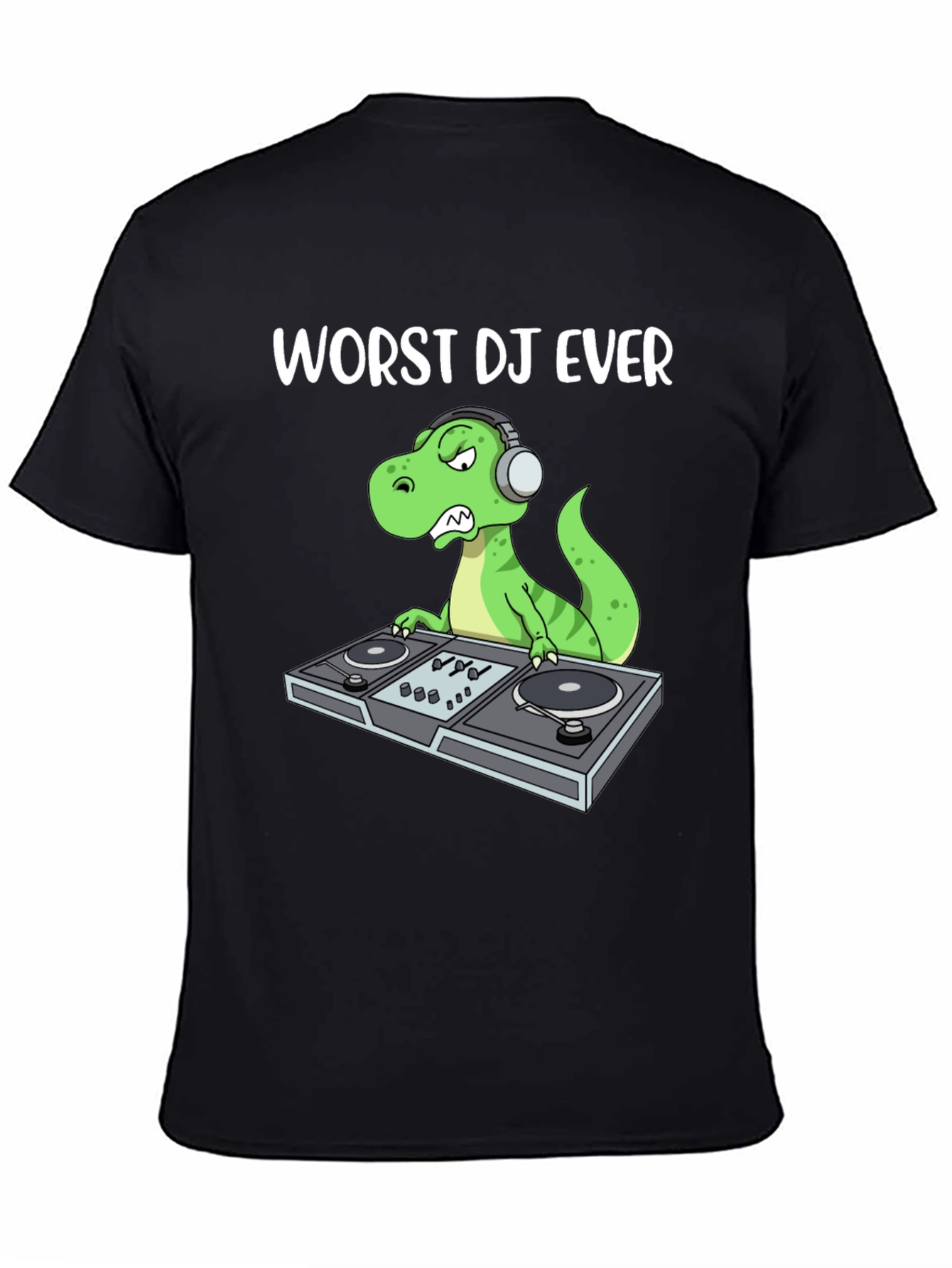 Worst DJ Ever T-Rex Graphic Tee