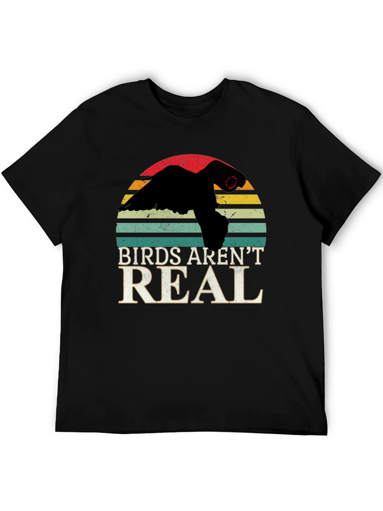 Birds Arent Real T-Shirt Conspiracy Funny Gift