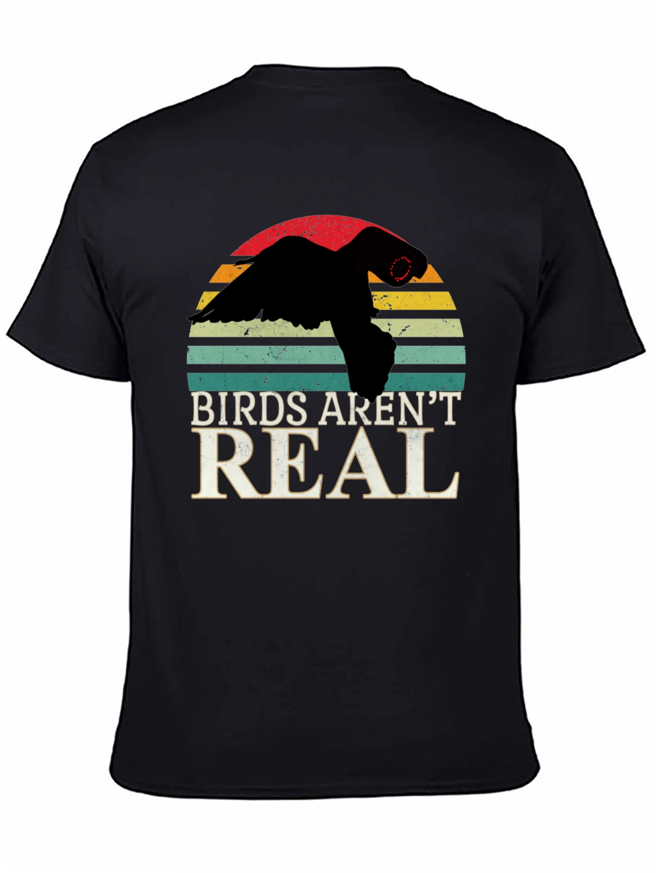 Birds Arent Real T-Shirt Conspiracy Funny Gift