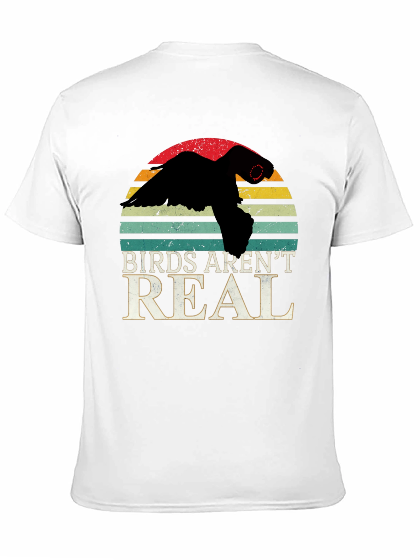 Birds Arent Real T-Shirt Conspiracy Funny Gift