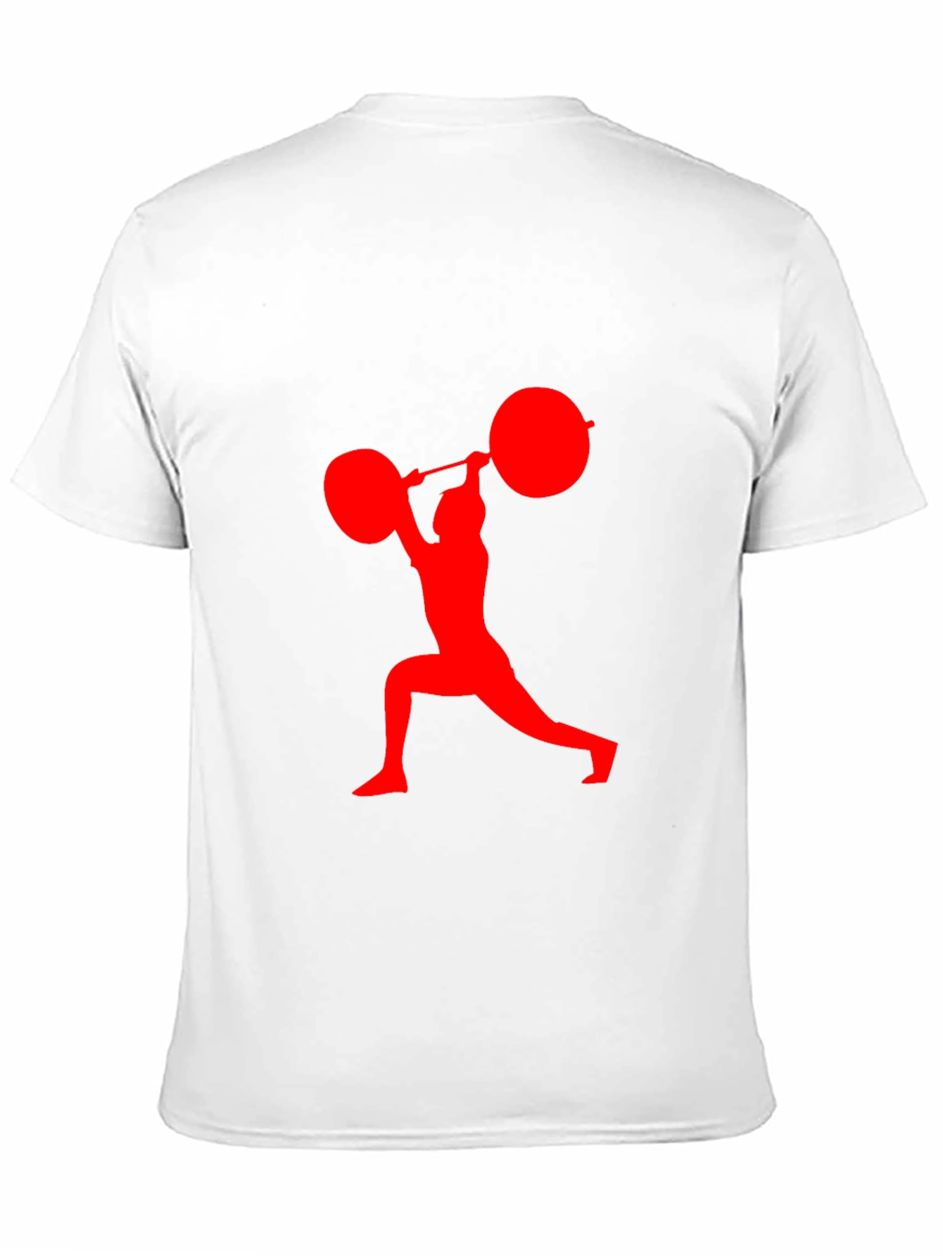 Weightlifting Graphic Tee - Black Cotton Shirt
