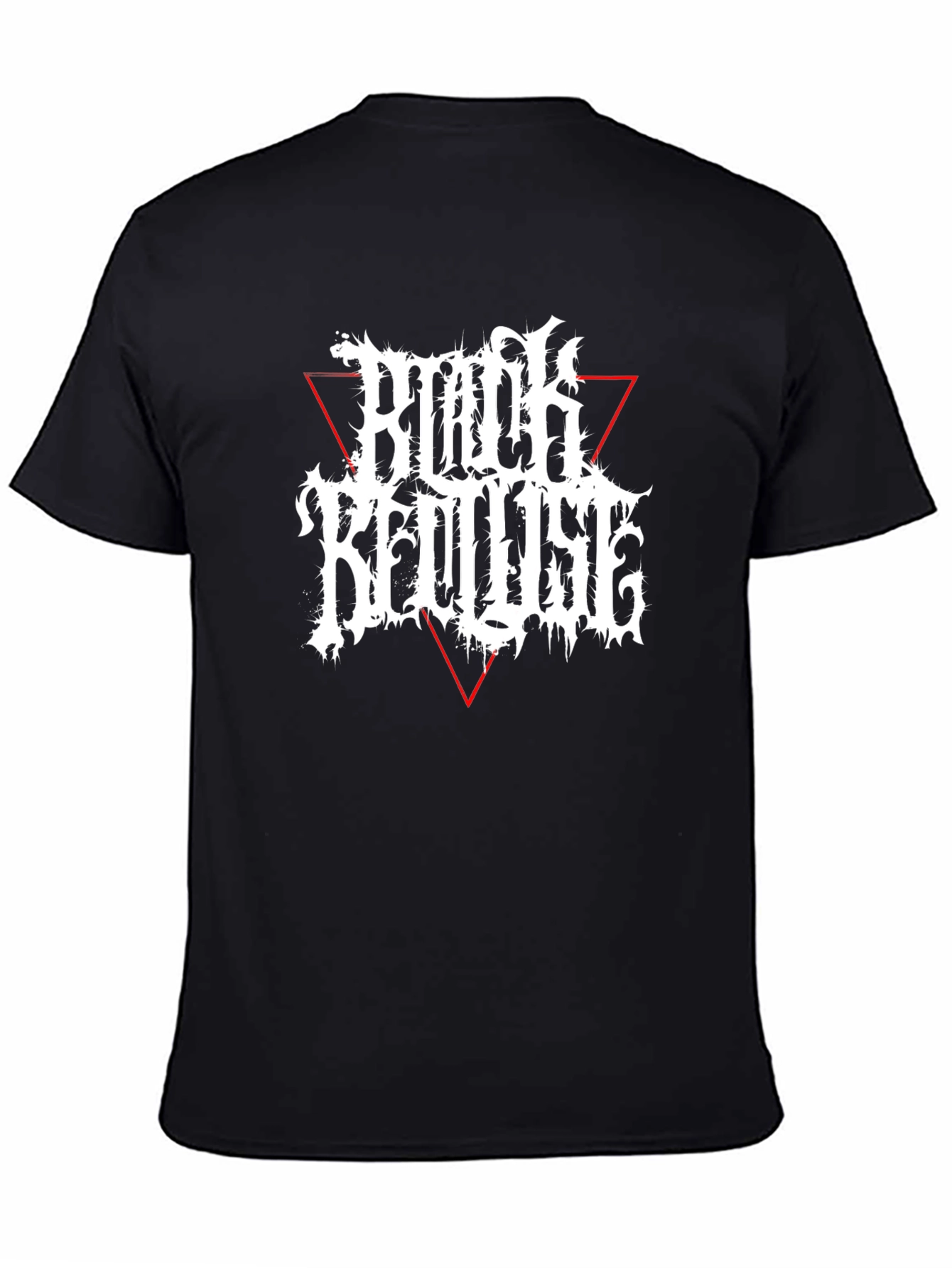 Black Reduise Graphic Tee