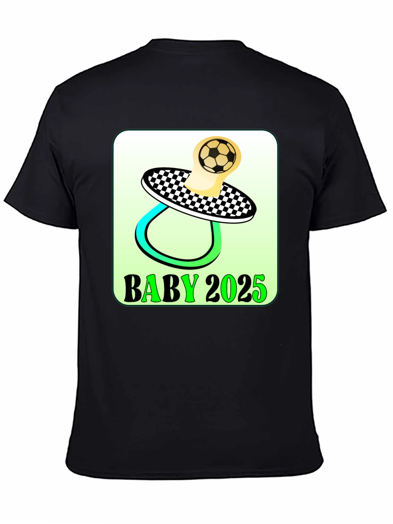 Baby 2025 Soccer Pacifier T-Shirt