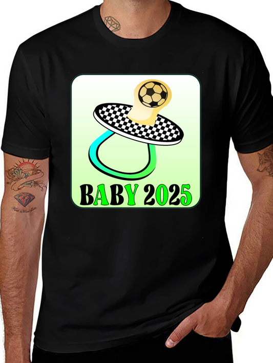 Baby 2025 Soccer Pacifier T-Shirt