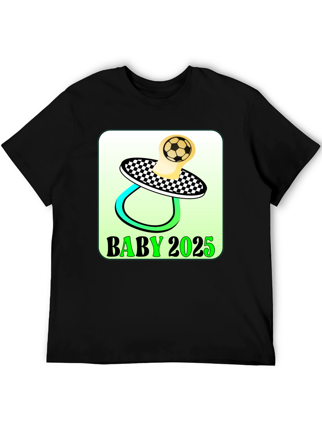 Baby 2025 Soccer Pacifier T-Shirt
