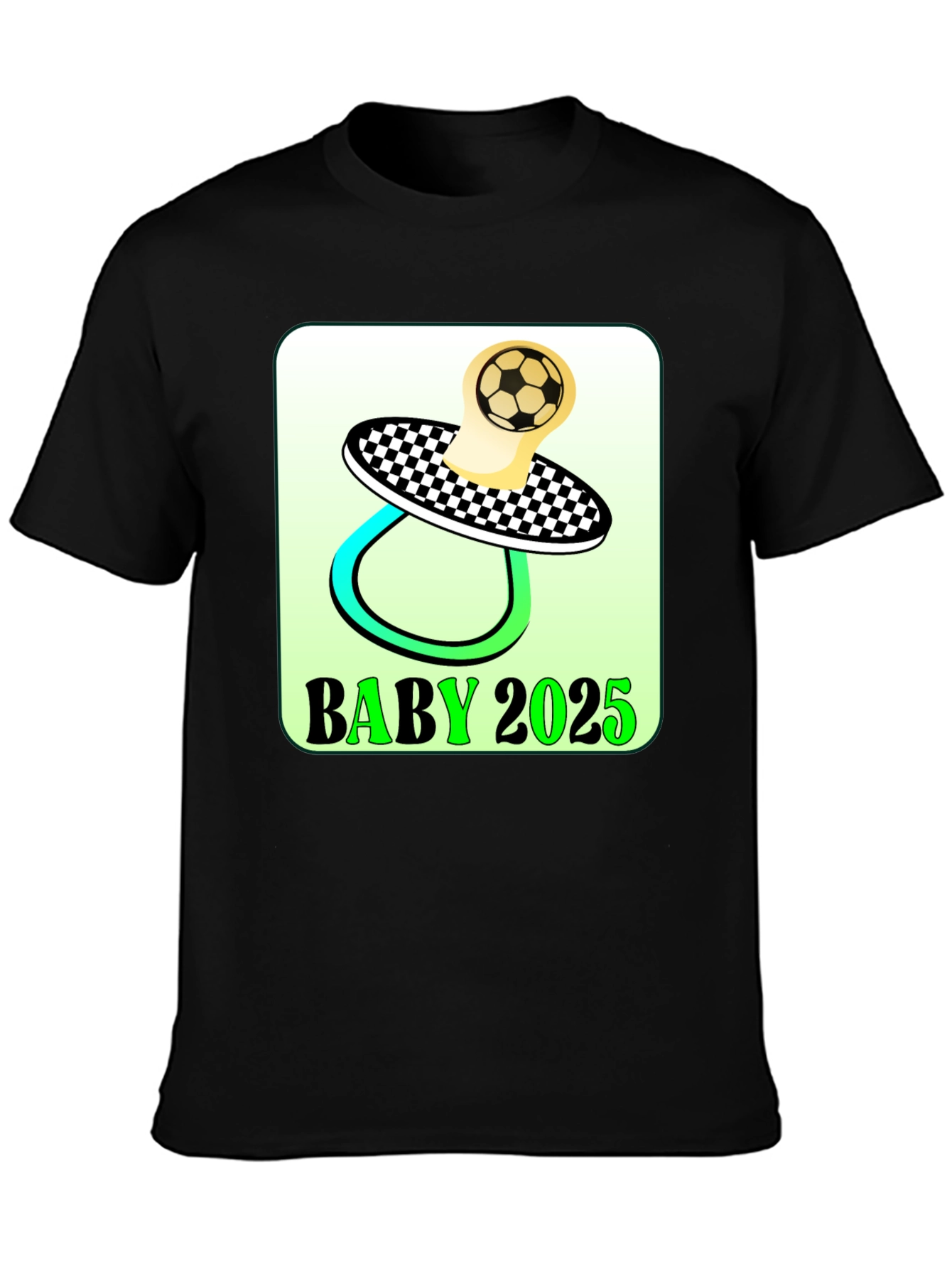 Baby 2025 Soccer Pacifier T-Shirt