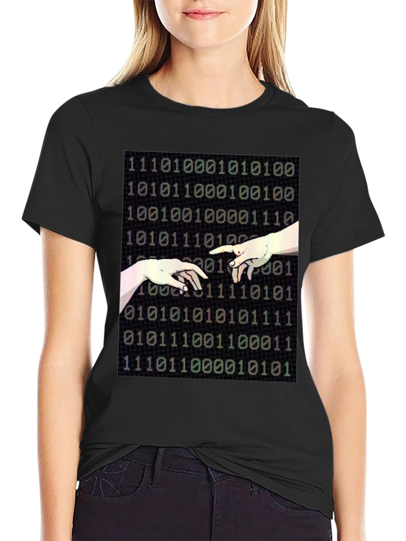 Binary Code Creation T-Shirt