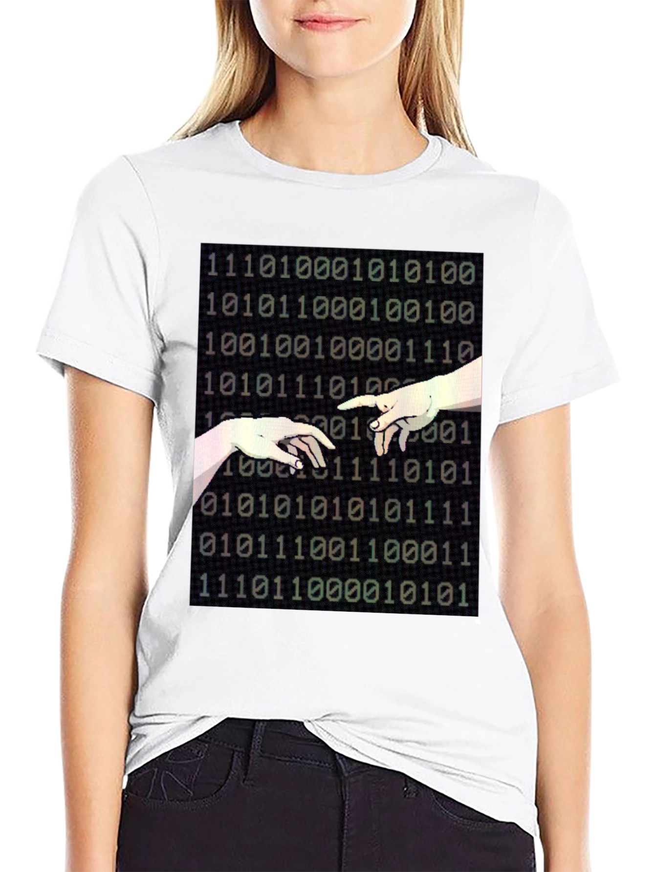 Binary Code Creation T-Shirt