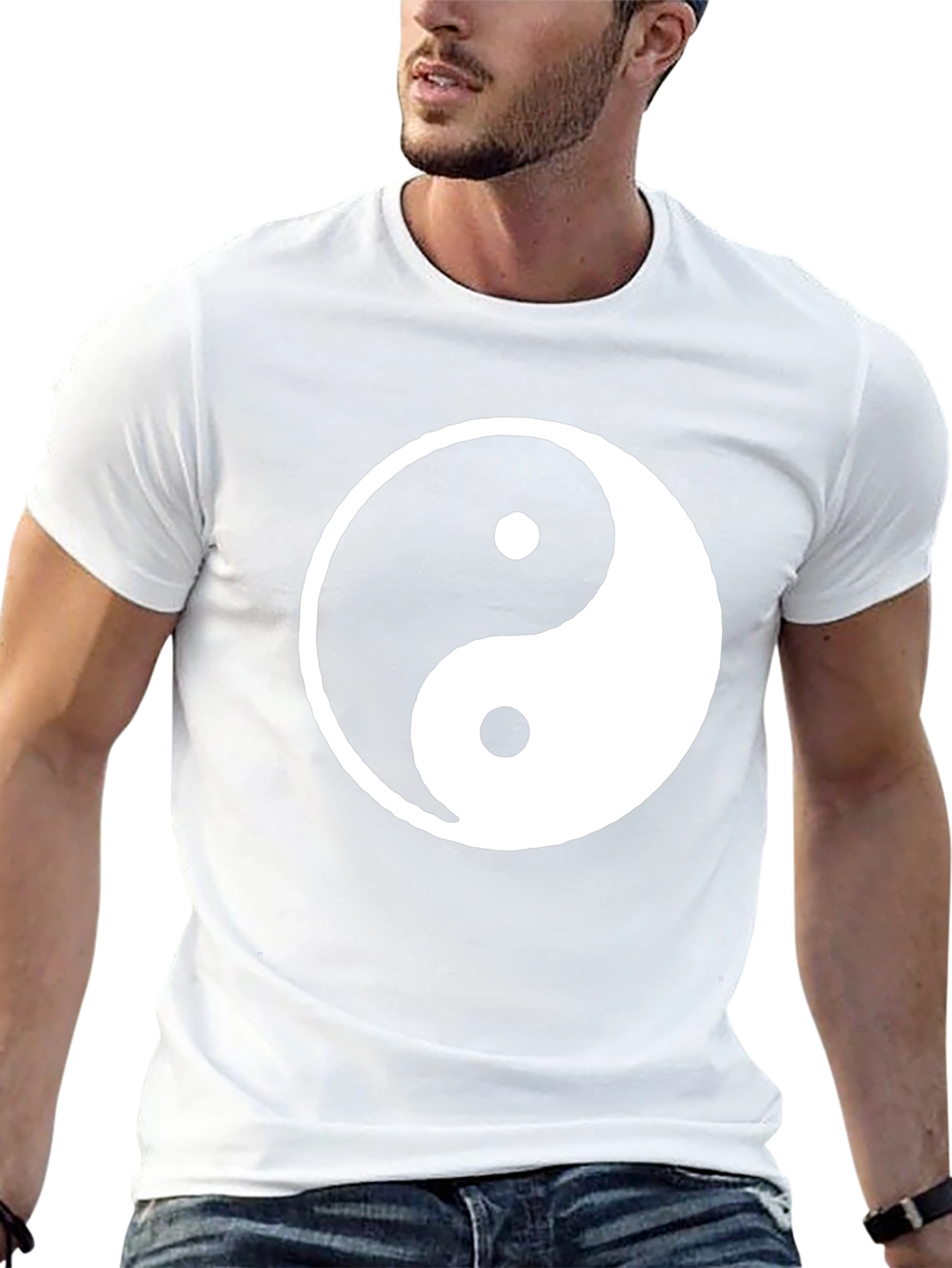 Yin Yang Graphic Tee - Balance & Style