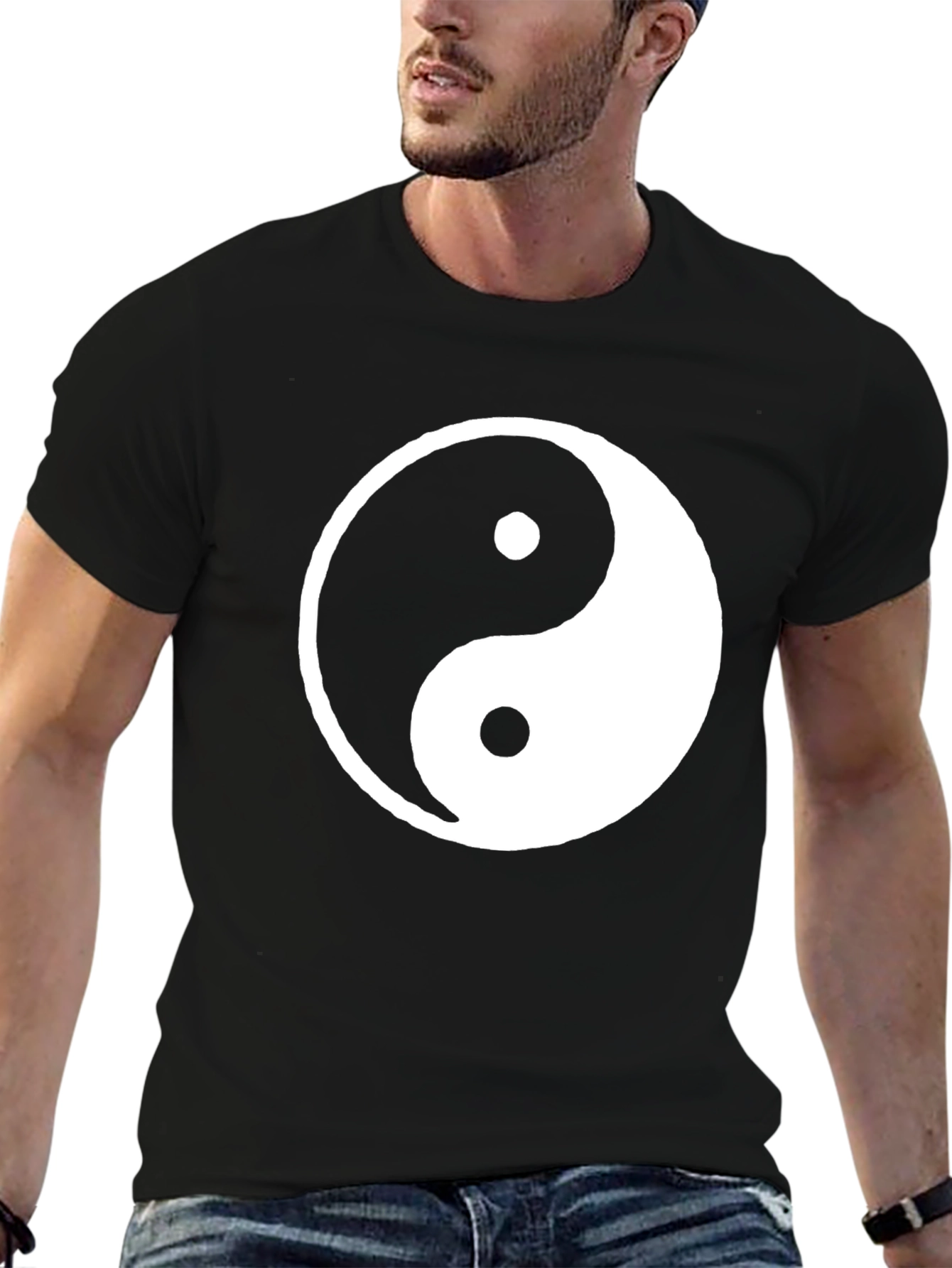 Yin Yang Graphic Tee - Balance & Style