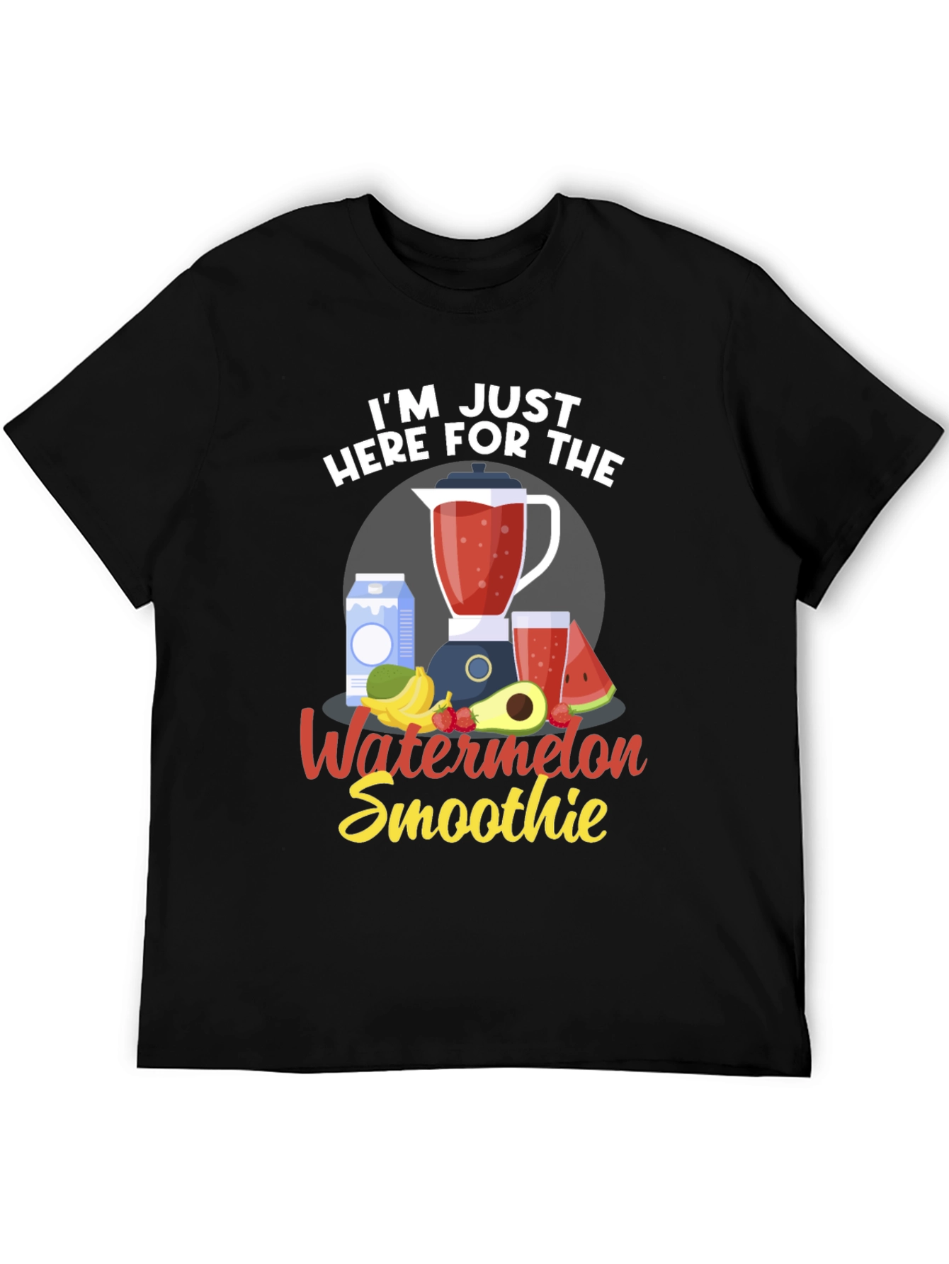 Watermelon Smoothie T-Shirt - Just Here For It!