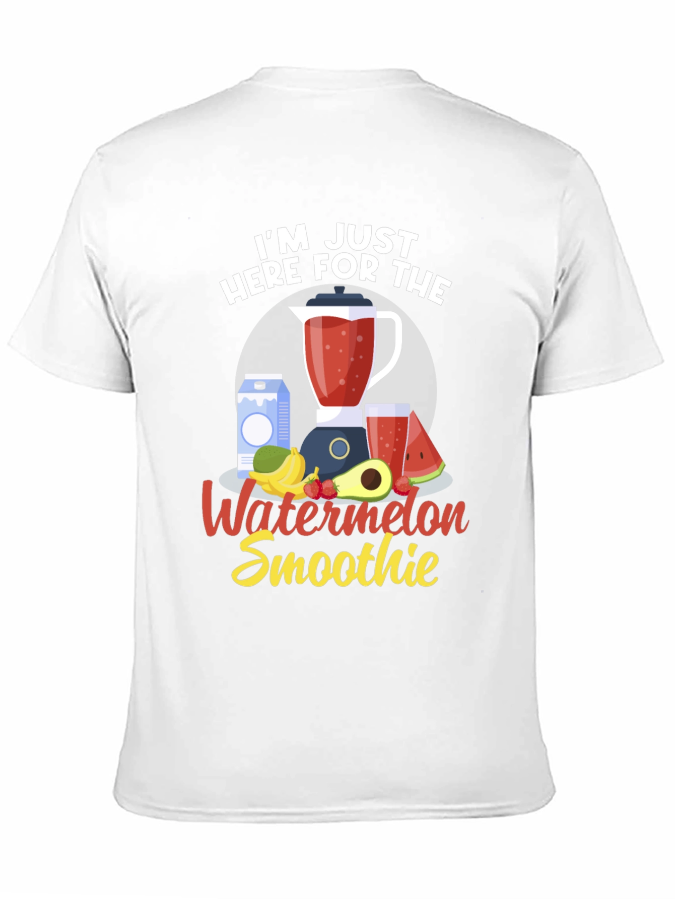 Watermelon Smoothie T-Shirt - Just Here For It!