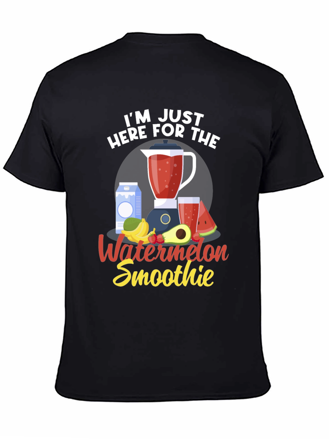 Watermelon Smoothie T-Shirt - Just Here For It!
