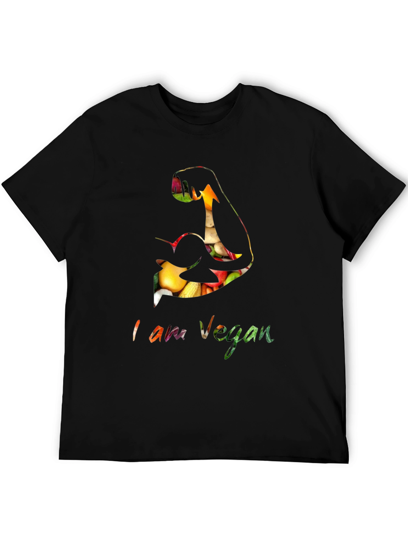 Vegan Power T-Shirt - Plant-Based Muscle Tee