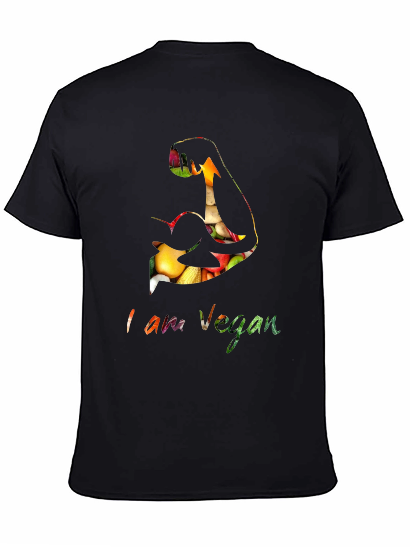 Vegan Power T-Shirt - Plant-Based Muscle Tee