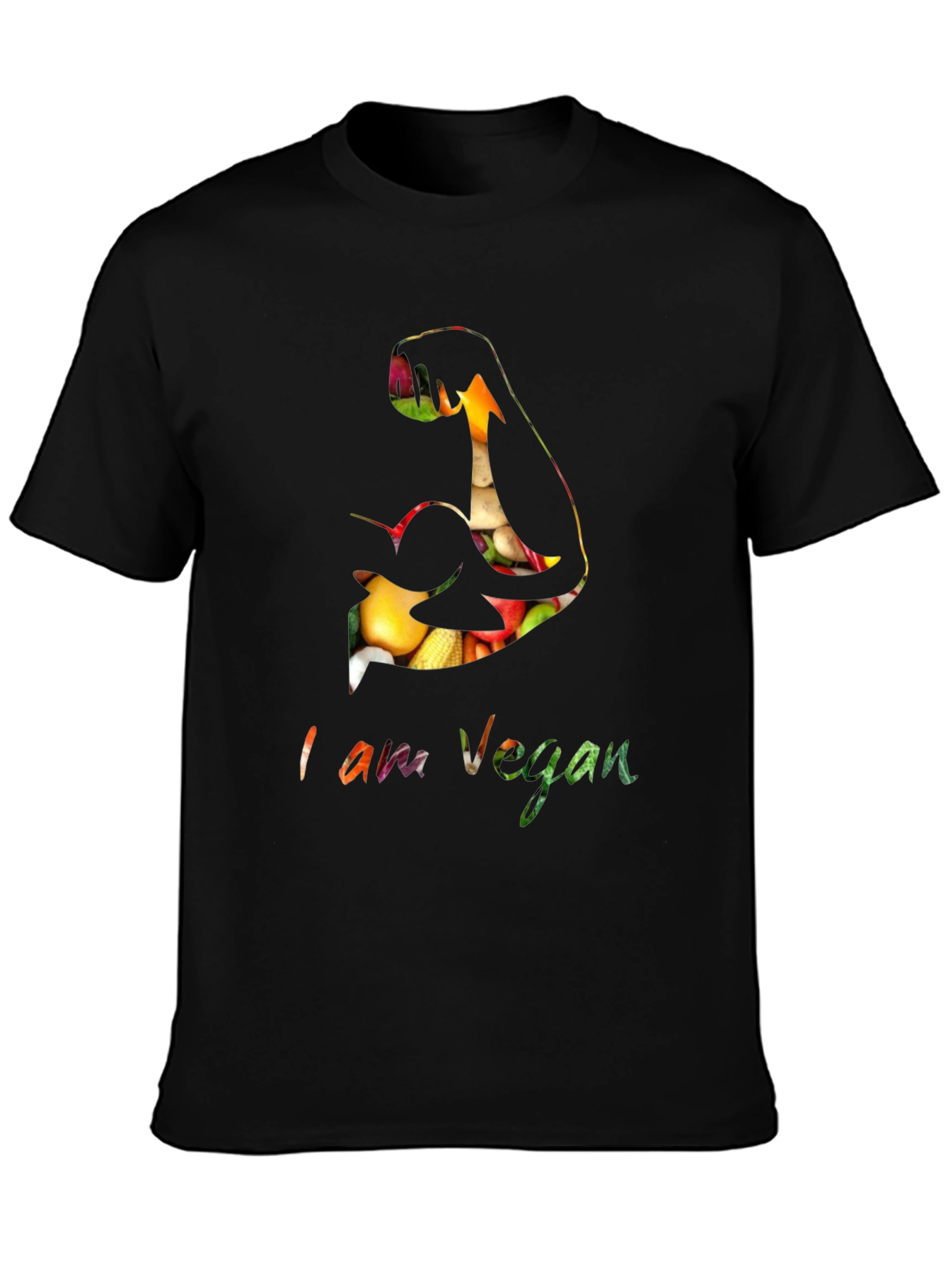Vegan Power T-Shirt - Plant-Based Muscle Tee