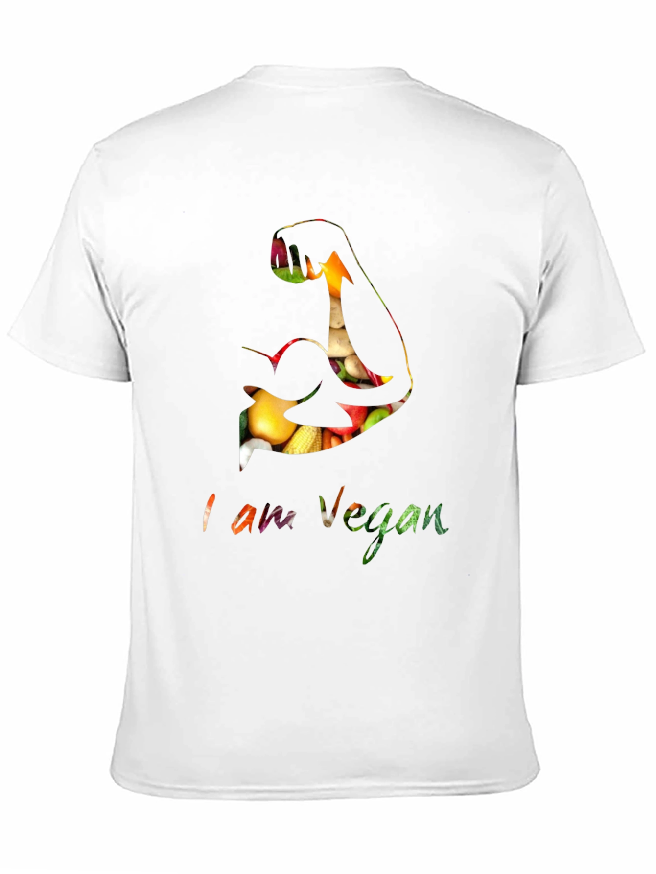 Vegan Power T-Shirt - Plant-Based Muscle Tee