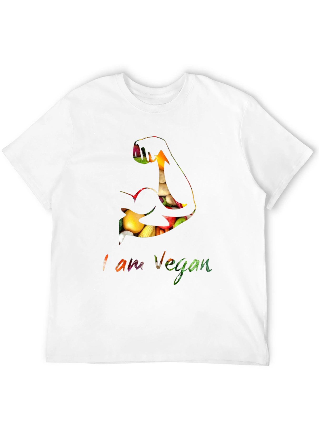 Vegan Power T-Shirt - Plant-Based Muscle Tee