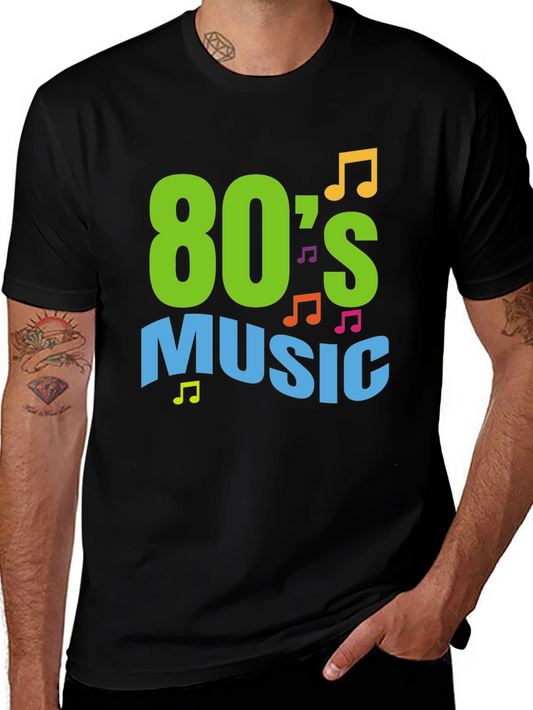 80s Music Graphic Tee