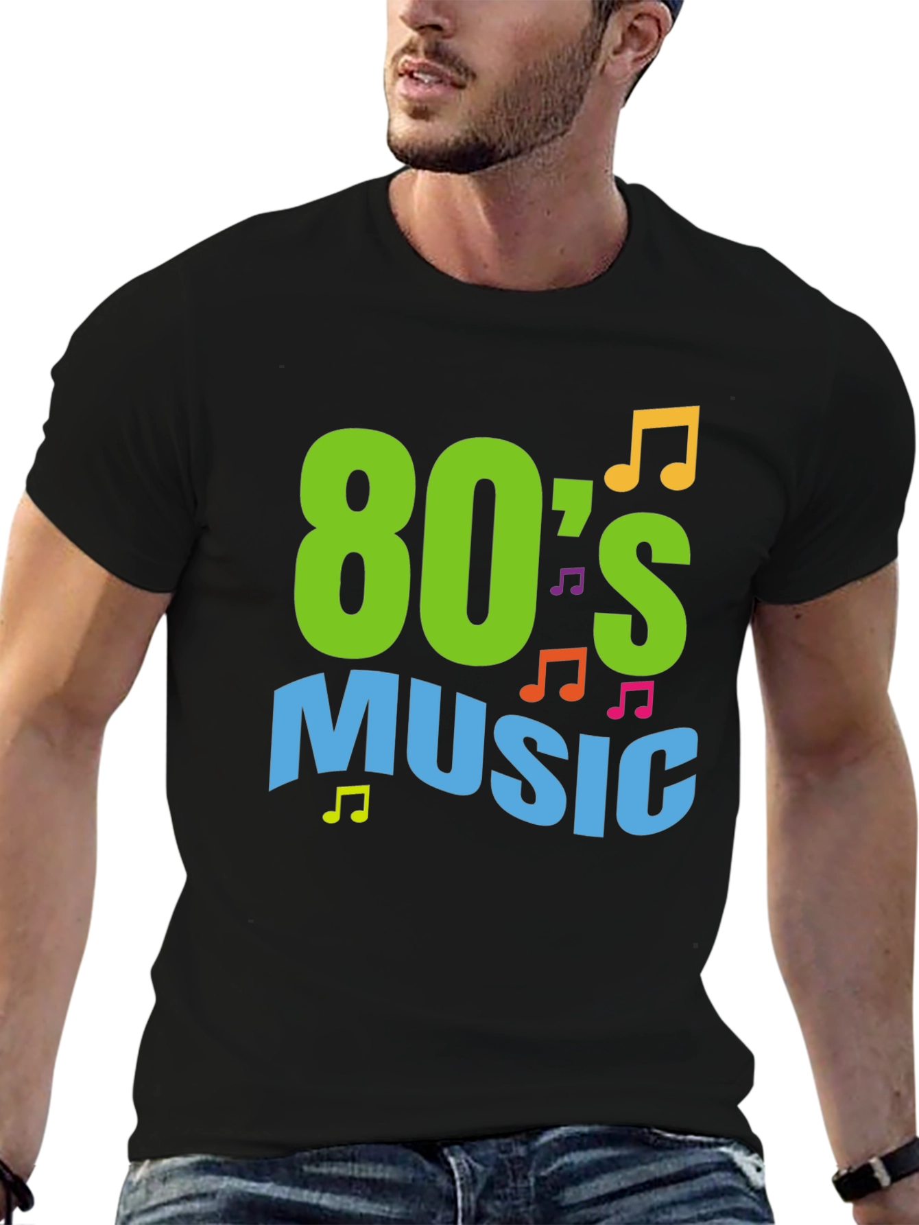 80s Music Graphic Tee