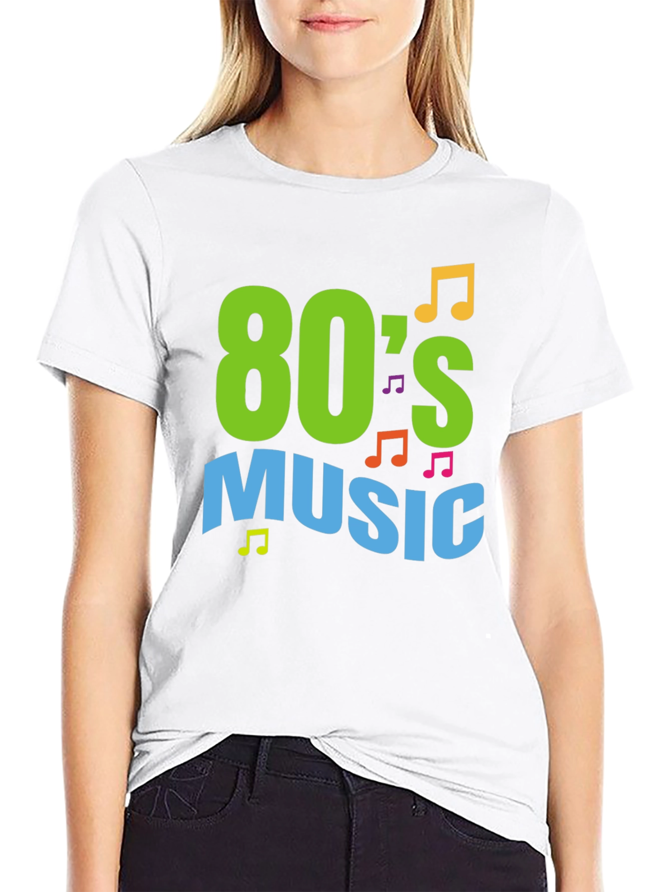 80s Music Graphic Tee