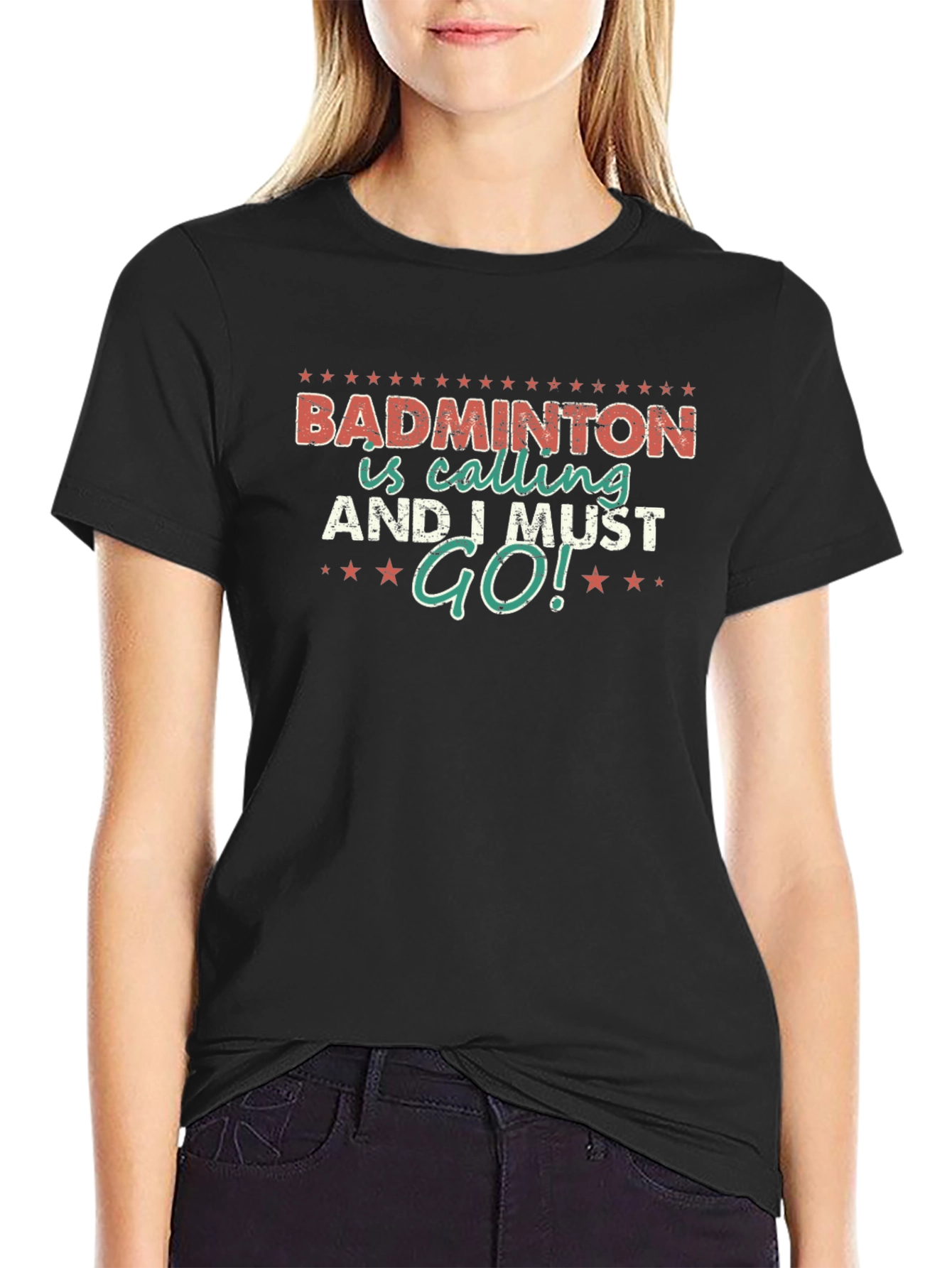 Badminton Calling T-Shirt