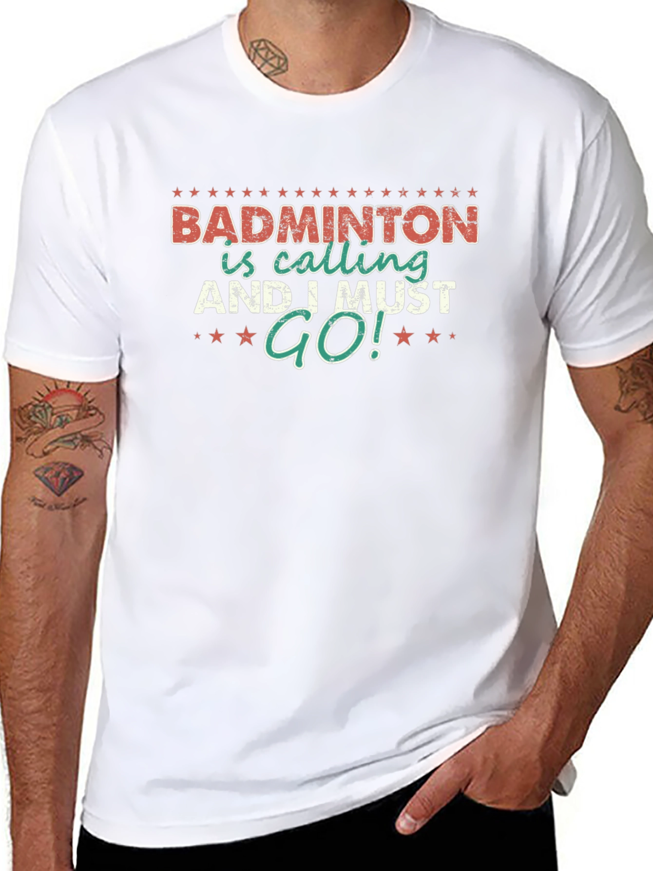 Badminton Calling T-Shirt