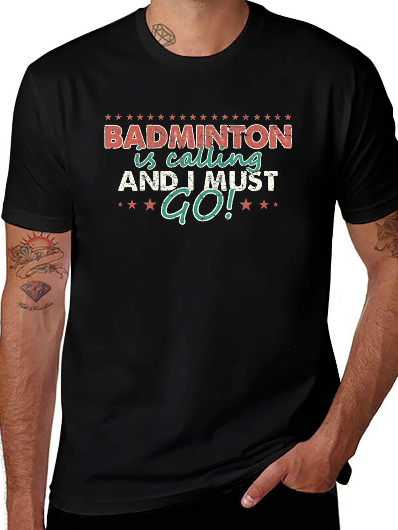 Badminton Calling T-Shirt