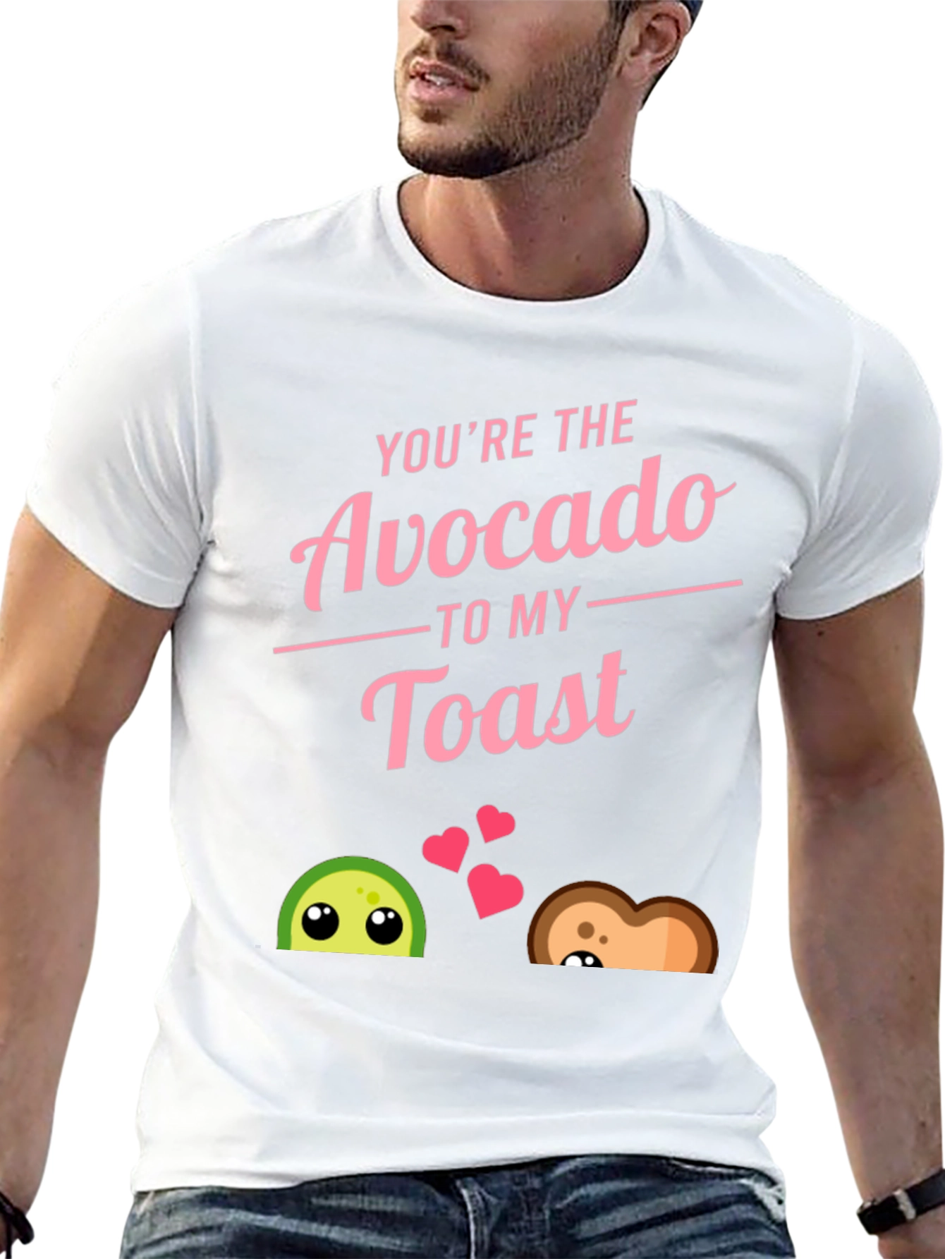Youre The Avocado to My Toast Black T-Shirt