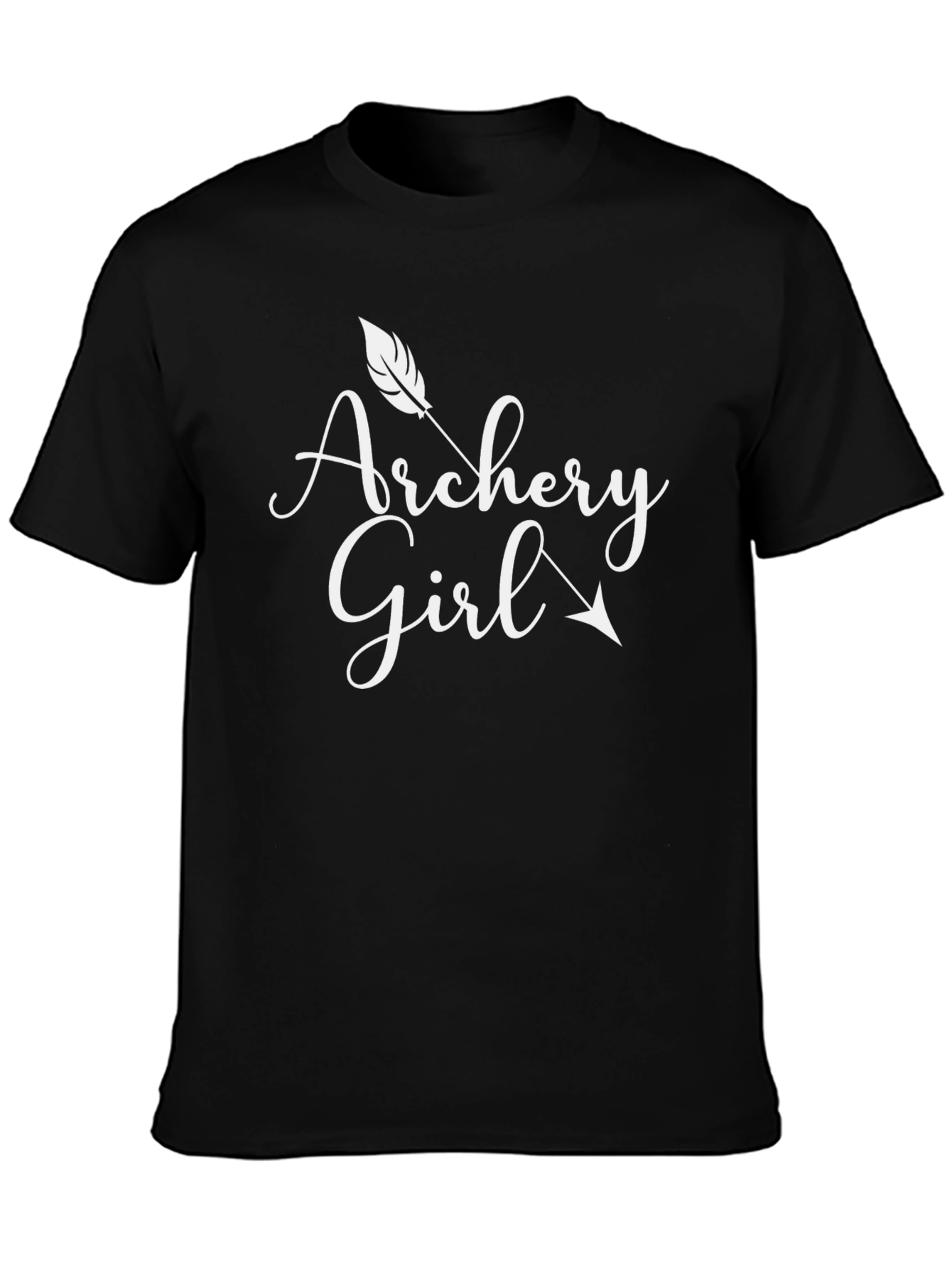 Archery Girl T-Shirt - Cute Archer Arrow Design