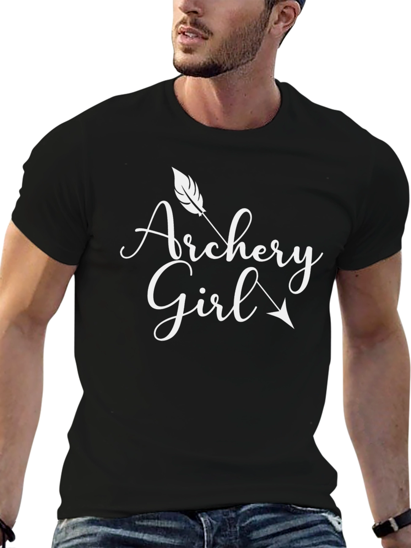 Archery Girl T-Shirt - Cute Archer Arrow Design