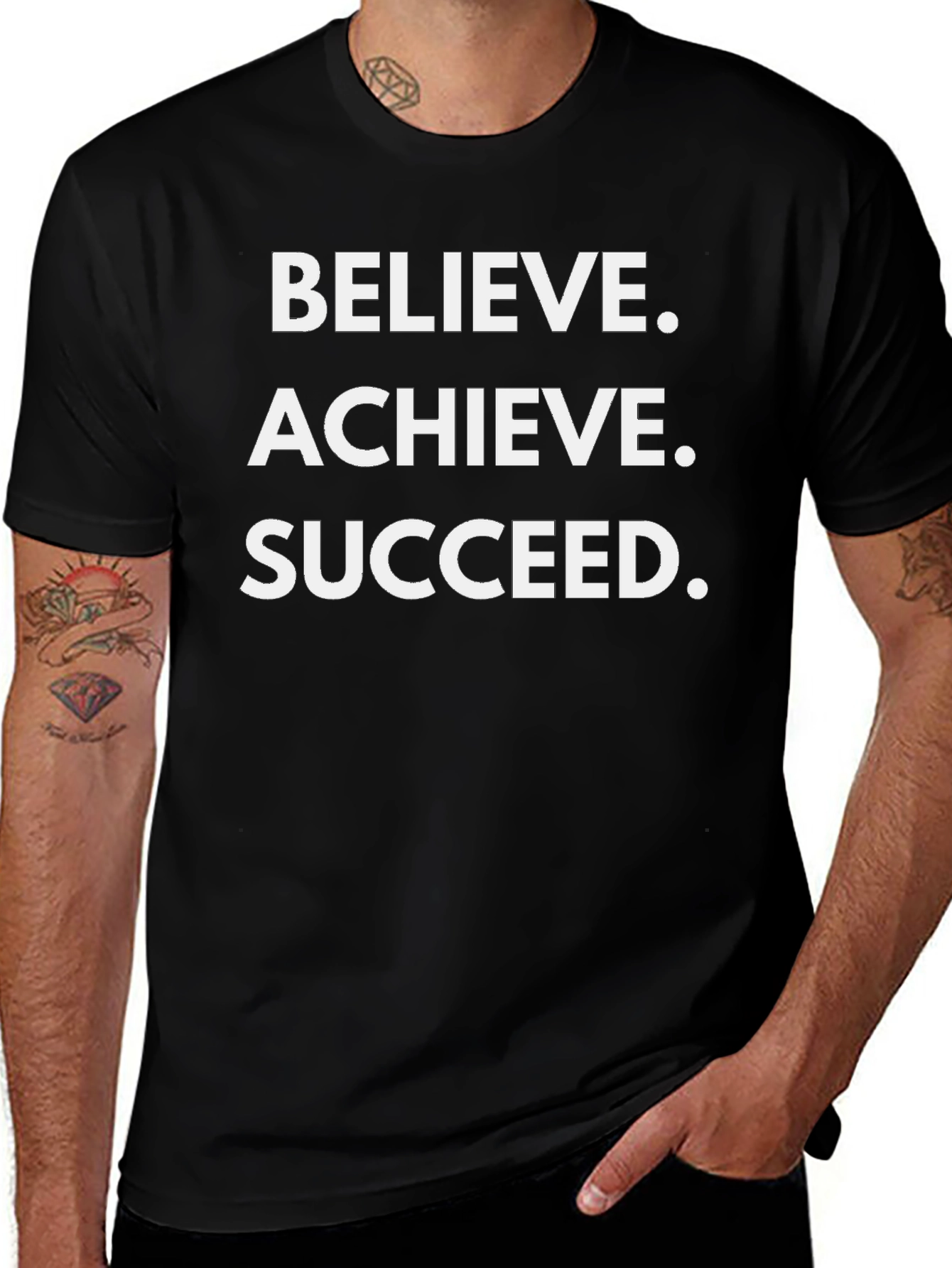 Believe Achieve Succeed T-Shirt