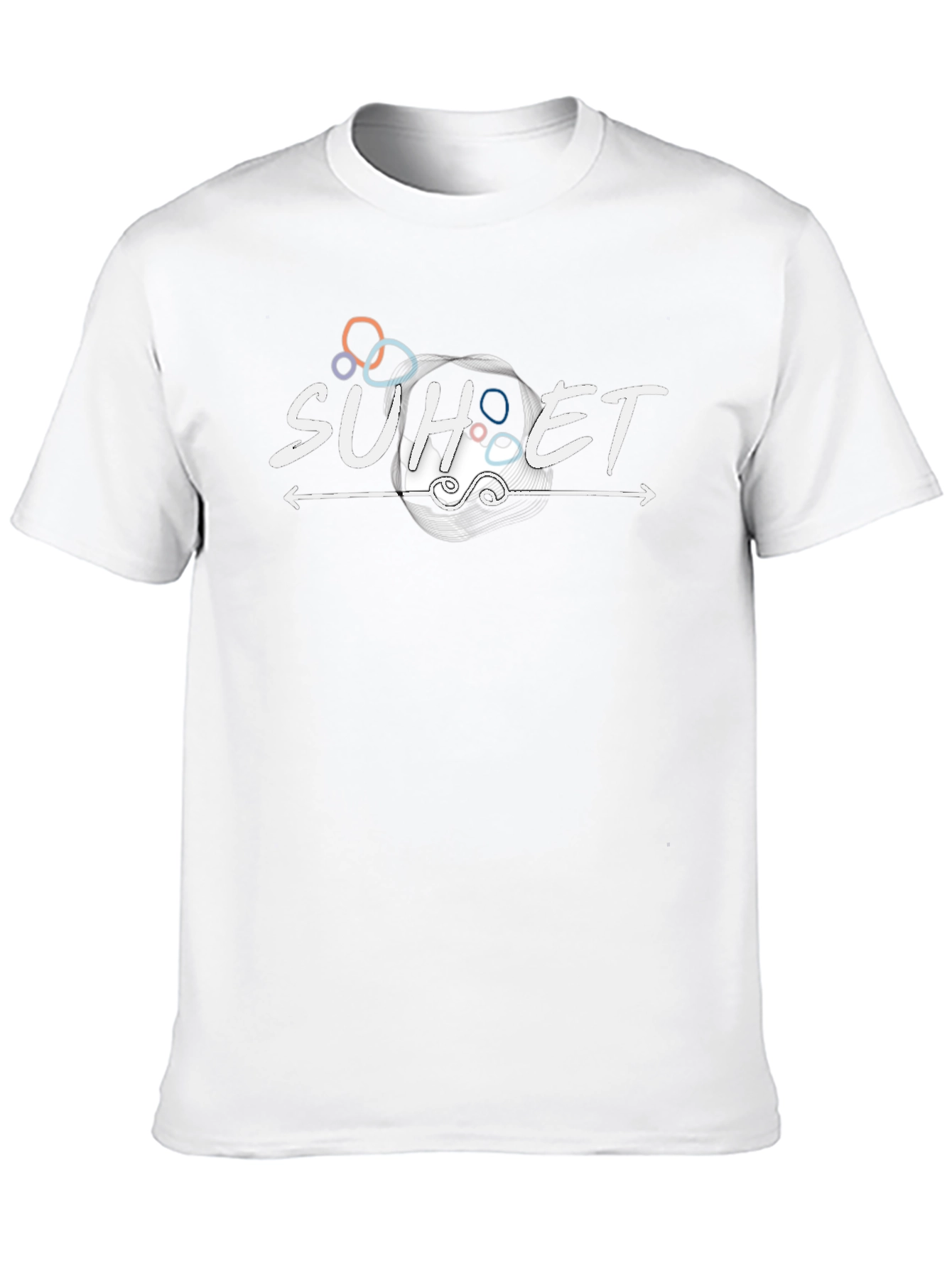 Abstract Graphic Tee - Modern Style